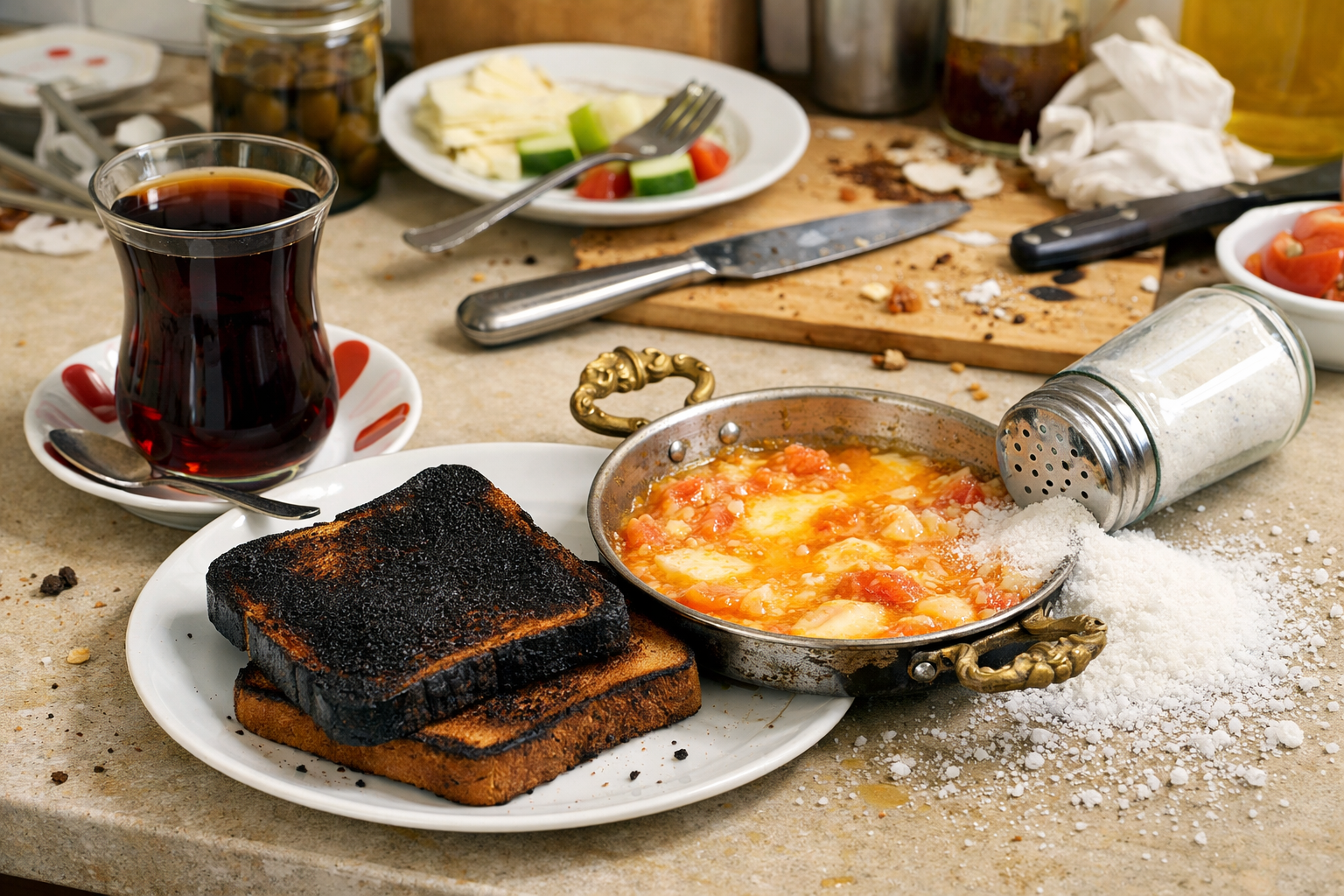 Kahvalti hazirligi sirasinda dikkat edilecekler